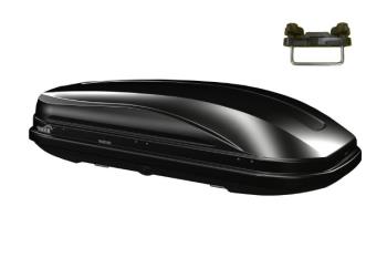 Strešný box Hakr Magic Line 370 čierny lesklý