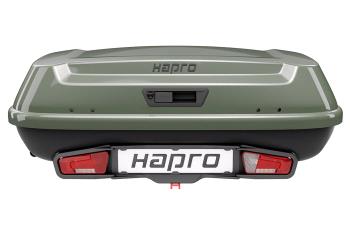 Box na ťažné zariadenie Hapro Boxer L420 Sage Green
