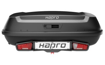 Box na ťažné zariadenie Hapro Boxer L420 Hexagon Black