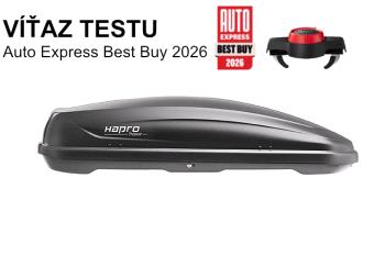 Strešný box Hapro Traxer 5.6 Antracit