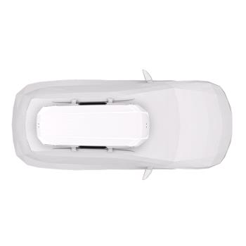 Strešný box Thule Motion 3 XL Low Biely Lesklý