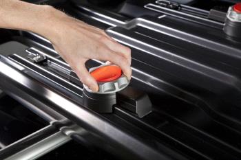 Strešný box Hapro Explorer 500 Antracit Hapro Master Fit