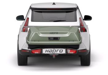 Box na ťažné zariadenie Hapro Boxer M340 Sage Green