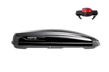 Strešný box Hapro Traxer 6.6 Brilliant Black