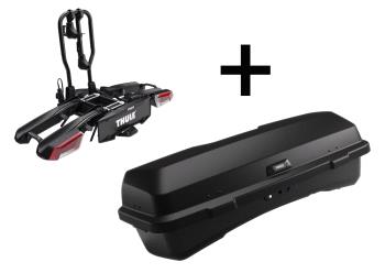 Set - Nosič bicyklov Thule EasyFold 3 944 + box Thule Santu