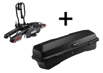 Set - Nosič bicyklov Thule EasyFold 3 944 + box Thule Santu 
