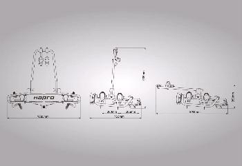 Nosič bicyklov Hapro Atlas Premium 2 (e-bike)