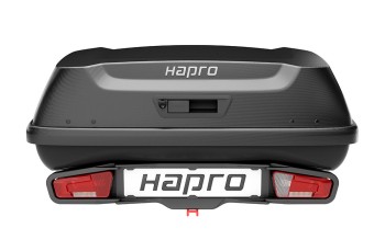 Box na ťažné zariadenie Hapro Boxer M340 Hexagon Black