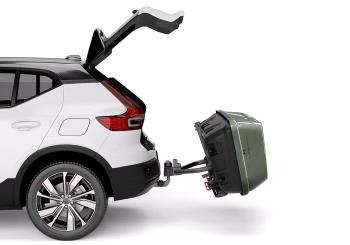 Box na ťažné zariadenie Hapro Boxer L420 Sage Green