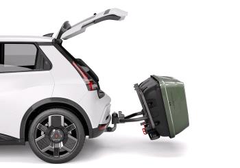 Box na ťažné zariadenie Hapro Boxer M340 Sage Green