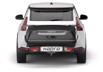 Box na ťažné zariadenie Hapro Boxer M340 Hexagon Black