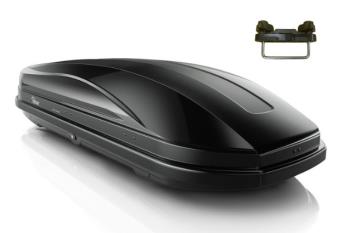 Strešný box Hakr Magic Line 400 čierny lesklý