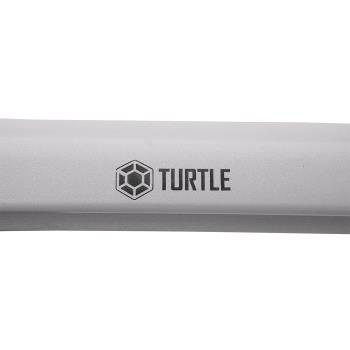 Pozdĺžne lyžiny TURTLE Crown Silver (MR01018S) pre FORD Transit Custom 13-23 dlhá verzia LWB