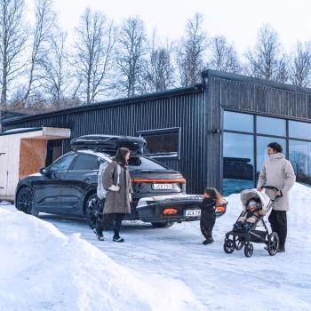 Box na ťažné zariadenie Thule Arcos Box XL + Thule Arcos Platform