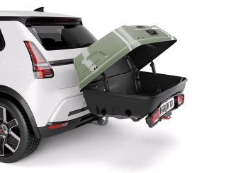 Box na ťažné zariadenie Hapro Boxer M340 Sage Green