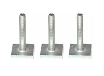 Hakr T-adapter 20x20 s dĺžkou 30 mm - sada 3 ks