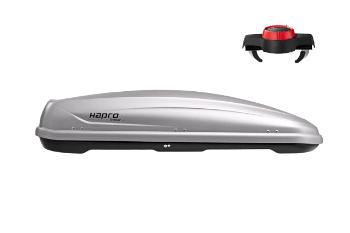 Strešný box Hapro Traxer 6.6 Silver Grey
