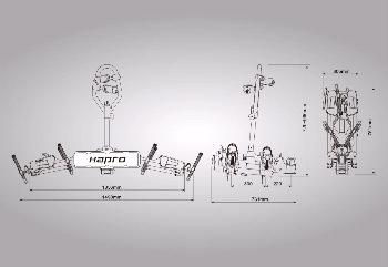 Nosič bicyklov Hapro Atlas Premium X-Fold II 2.0 (e-bike)