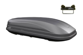 Strešný box Hakr Magic Line 370 šedý matný