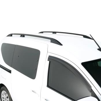 Pozdĺžne lyžiny TURTLE Crown Black (MR01083B) pre FORD Tourneo Custom 24-25, dlhá verzia LWB