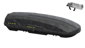 Strešný box Hakr Eternal 500 čierna kamufláž