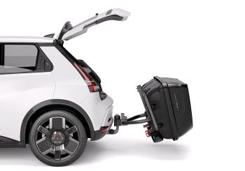 Box na ťažné zariadenie Hapro Boxer M340 Hexagon Black