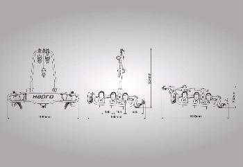 Nosič bicyklov Hapro Atlas Premium 3 (e-bike)