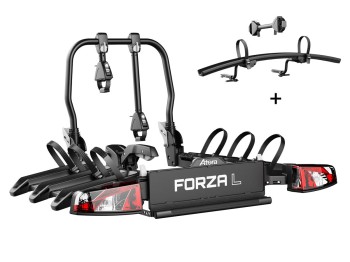 Nosič bicyklov Atera FORZA L + adaper na 4 bicykel 022 802