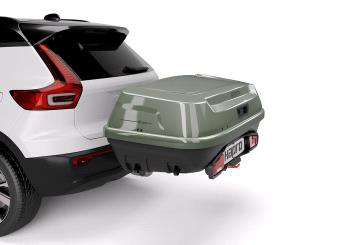 Box na ťažné zariadenie Hapro Boxer L420 Sage Green