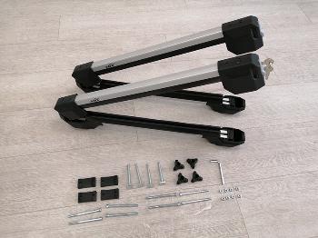 Nosič lyží Nový Hakr ALU Black 4 - HV5540