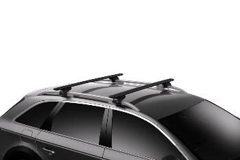 Strešný nosič THULE Evo WingBar Black 7104/7113B pre VOLVO XC70
