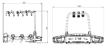Nosič bicyklov Hakr Trip 3 Top Plus