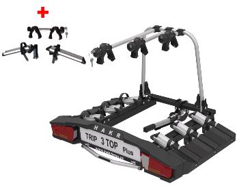 Nosič bicyklov Hakr Trip 3 Top Plus + adaptér HV1165 1192/1165