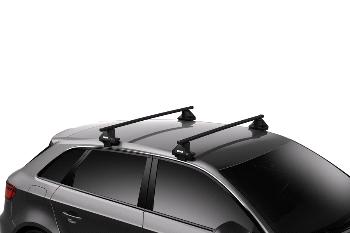 Strešný nosič THULE Evo SquareBar 7105/7124/5002 pre MAZDA 3