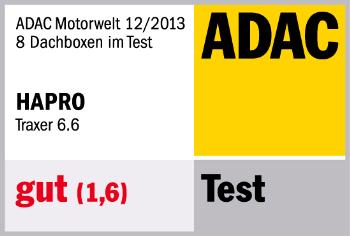 Strešný box Hapro Traxer 6.6 Silver Grey